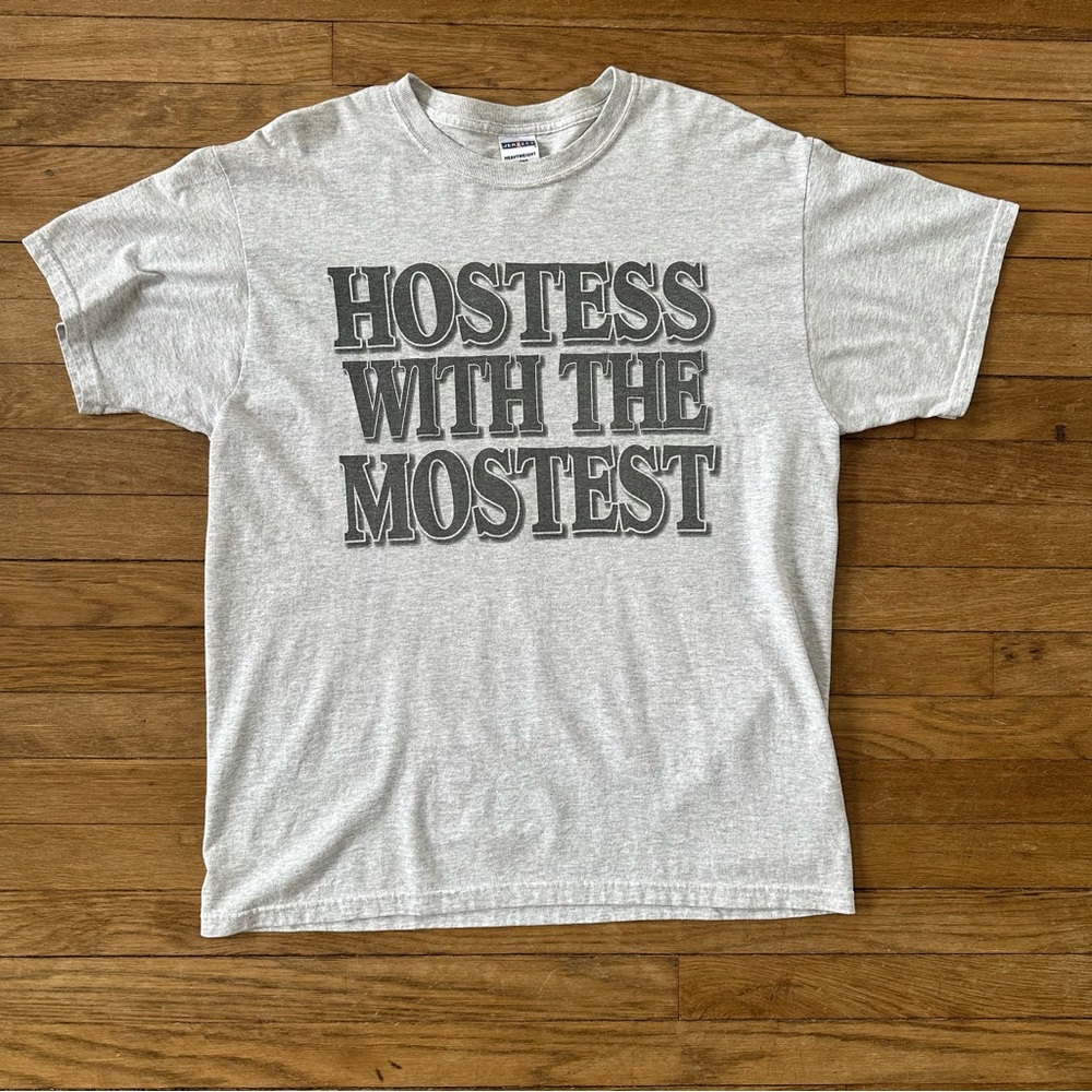 Vintage Hostess With The Mostest Tee
